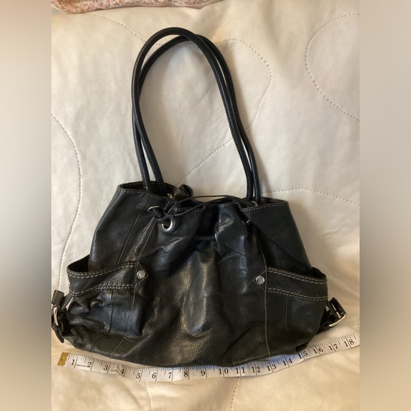 EUC vintage Fossil bucket bag leather - Picture 6 of 7